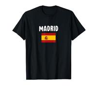 Madrid España Souvenir Bandera España Vacaciones España Camiseta