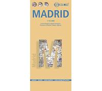 Madrid. Map 1:10 000: Madrid Centro, Madrid & Region, Provincia de Madrid, Segovia, Toledo (Borch Map)