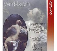 Madrid So - Mendelssohn: Symphonies Nos. 3 & 4