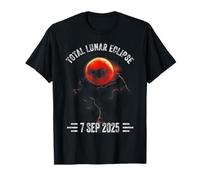 Madrid, Spain: Total Lunar Eclipse Blood Moon 7 Sep 2025 Camiseta