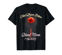 Madrid, Spain - Total Lunar Eclipse Blood Moon 7 Sep 2025 Camiseta
