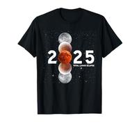 Madrid Total Lunar Eclipse Blood Moon 7 Sep 2025 Astronomy Camiseta