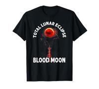 Madrid Total Lunar Eclipse Blood Moon 7 Sep 2025 astronomy Camiseta