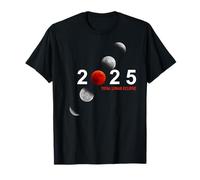 Madrid Total Lunar Eclipse Blood Moon 7 Sep 2025 Astronomy Camiseta