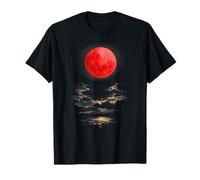 Madrid Total Lunar Eclipse Blood Moon 7 Sep 2025 fun style-1 Camiseta