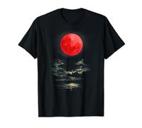 Madrid Total Lunar Eclipse Blood Moon 7 Sep 2025 fun style-2 Camiseta