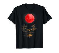 Madrid Total Lunar Eclipse Blood Moon 7 Sep 2025 fun style-3 Camiseta