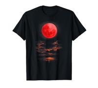 Madrid Total Lunar Eclipse Blood Moon 7 Sep 2025 fun style-4 Camiseta