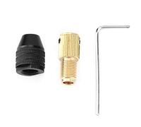 Madrillo de Autoletenimiento en Miniatura para Accesorios de Perforación Eléctrica 0.3-3.4 Mm-Construcción de Metal Duradera con Diseño Antideslizante para la Compatibilidad de la Herramienta