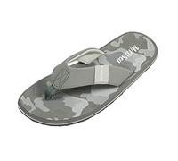 MADSea Chanclas para hombre Beach Man | Chanclas de dedo del pie Chanclas de Thong | Verano Playa Camuflaje, Gris Camuflaje, 44 EU