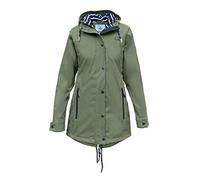 MADSea Friesennerz - Chubasquero impermeable para mujer verde oliva 42