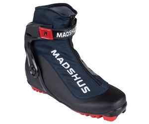 MADSHUS Endurace Skate Boot - Unisex - Negro / Rojo - talla 46- modelo 2026