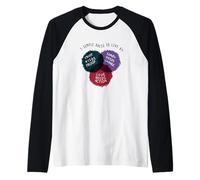 Madurez emocional Confianza Amor Lo siento Crecimiento Mensaje Camiseta Manga Raglan
