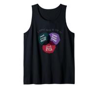 Madurez emocional Confianza Amor Lo siento Crecimiento Mensaje Camiseta sin Mangas