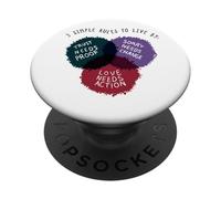 Madurez emocional Confianza Amor Lo siento Crecimiento Mensaje PopSockets PopGrip Adhesivo