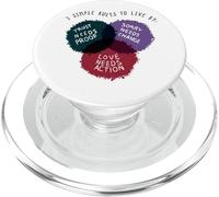 Madurez emocional Confianza Amor Lo siento Crecimiento Mensaje PopSockets PopGrip para MagSafe