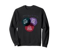 Madurez emocional Confianza Amor Lo siento Crecimiento Mensaje Sudadera