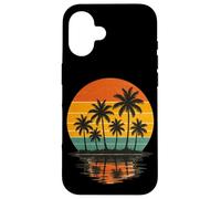 Maduro Para La Isla Vacaciones Caribe Mar Del Sur Palmeras Playa Carcasa para iPhone 16