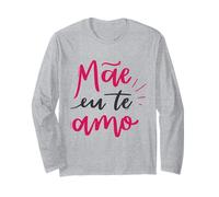 Mae EU Te Amo Mamá Te Amo Mamá Día de la Madre Portugués Manga Larga