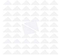 MaehSab 180 soportes para cuello para camisas polo, sin rizos, cuello de polo fijo para cualquier camisa con soporte para cuello, adhesivo para polos y camisas de vestir, Transparente, talla única