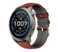 MaEiol 22mm Correa Cuero para Amazfit Active Max/Amazfit Bip Max/Bip 6 | para Amazfit Balance 3 /Balance 2 / Amazfit Bip 5 /Bip 5 Unity, Correas Repuesto Cuero Pulsera para Hombres y Mujeres