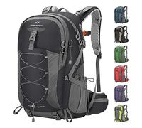Maelstrom Mochila de Senderismo Impermeable de 40 l, 40l Black, 40L US Unisex Adulto