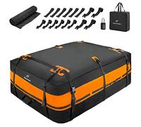 Maelstrom Transportador de Carga para Techo, Bolsa de Techo de Coche, 21 pies cúbicos, Portador de Carga de vehículo Resistente a desgarros para Coche con/sin Estante, Naranja (BST01-MSRB01-21CFBK-1)