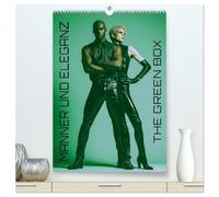 Männer und Eleganz - The Green Box (hochwertiger Premium Wandkalender 2026 DIN A2 hoch), Kunstdruck in Hochglanz: Provokant. Stilvoll. Männlich. Dein Wandkalender für ein Jahr voller Begierde.