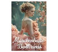 Märchenhafte Ballerina (Wandkalender 2026 DIN A2 hoch), CALVENDO Monatskalender: Traumhafte Ballerinas in geheimnisvoller Atmosphäre