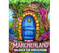 Märchenland - Mandala-Ausmalbuch für Erwachsene: Magische Orte, Feen, Fabelwesen und Fantasiehäuser zum Ausmalen - Zur Entspannung, Achtsamkeit & als Geschenk zu Weihnachten, Geburtstag & Erntedank
