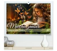 Märchenzauber - Verwunschene Welten (hochwertiger Premium Wandkalender 2026 DIN A2 quer), Kunstdruck in Hochglanz: Tauchen Sie in die verwunschenen Welten der Märchen ein.
