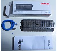 Märklin 24994 H0 C-Riel Cambio Recto L = 94,2 mm Con Instrucciones Nuevo En OVP