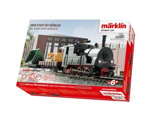 Märklin 29133 - Maqueta de ferrocarril, 230 V, Pista H0, Set de Inicio Locomotora, vagones, rieles y Dispositivo de Control incluidos en el Set de Inicio