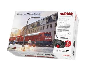 Märklin 29479 - Paquete de Lanzamiento Digital Regional-Express, vía H0 Modelo ferroviario, Muchas Funciones de Sonido, con Mobile Station y carriles de vía C