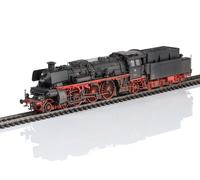 Märklin H0 38327 Locomotora de Vapor 18 323 DB - Decodificador Digital mfx, Sonido, Humo, Modelo de Metal, iluminación LED, época III, detallado, 27,2 cm