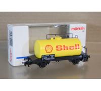 Märklin 4442 DB Vagón De Tanque De Petróleo Shell 423-5 Hamburgo Mint En Caja