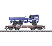 Märklin 48836 Vagón De Carga Rlmmps THW LKW DBAG Ep. VI HO 1:87 Nuevo