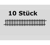 Märklin H0 2200 - Vías Rectas, Longitud 180mm (10 Pieza) Producto Nuevo