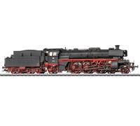 Märklin H0 38327 Locomotora de Vapor 18 323 DB - Decodificador Digital mfx, Sonido, Humo, Modelo de Metal, iluminación LED, época III, detallado, 27,2 cm