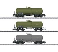 Märklin H0 46463 - Set de Vagones Cisterna, Modelo Zaes (Ra ), Csd , Ep.IV Nuevo