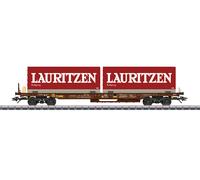 Märklin H0 47439 Vagón Portaequipajes Lauritzen AAE Cargo AG Ep. VI Nuevo