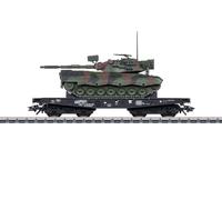 Märklin H0 48877 camión pesado "cargado con tanque Leopard 1A1" - NUEVO +...