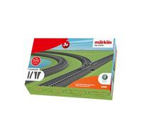 Märklin My World 23400 - Juego de Accesorios para carriles de plástico, traza H0, 1:87