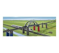 Märklin My World 72218 - Kit de construcción de Puente de ferrocarril - Pilar y Puente - Ampliación de Modelo de ferrocarril - a Partir de 3 años - Pista H0