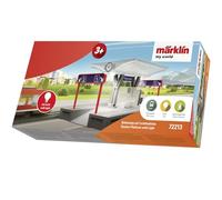 Märklin Plataforma de estación con luz para niños, my World 72213, Juguetes y Juegos para Edades de 3 años en adelante, baterías Incluidas, Unisex-niño