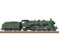 Märklin Trix H0 25435 Locomotora de Vapor S 3/6 "High Haxige Epoche I - Decodificador Digital, Sonido, Humo, versión metálica, iluminación LED, Corriente Continua
