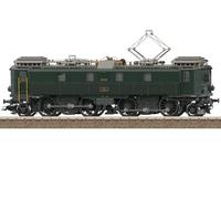 Märklin Trix H0 25513 - Locomotora eléctrica Be 4/6 Epoche IV - Decodificador Digital, Sonido, Funciones de luz LED, versión metálica, Cambio de luz Suiza, Modelo ferroviario CC