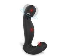 Mäsajẹadør de Próştaťa de Ŝilićonä Vîbradør, Cliťoriś Pųnto G Y Triple Ésțimulación, Bụțț Pḷ-Ụġ Āṋál-Ęș Vibrädổr, Recargable Impermeable, para Màsťurbaçio