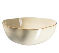 MÄSER Serie Cordelia - Cuencos para 6 personas de gres de alta calidad, juego de 6 piezas, platos irregulares, gres, arena