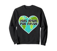 Maestra Bilingüe Profesor Vintage Maestro Más Amor por Favor Sudadera